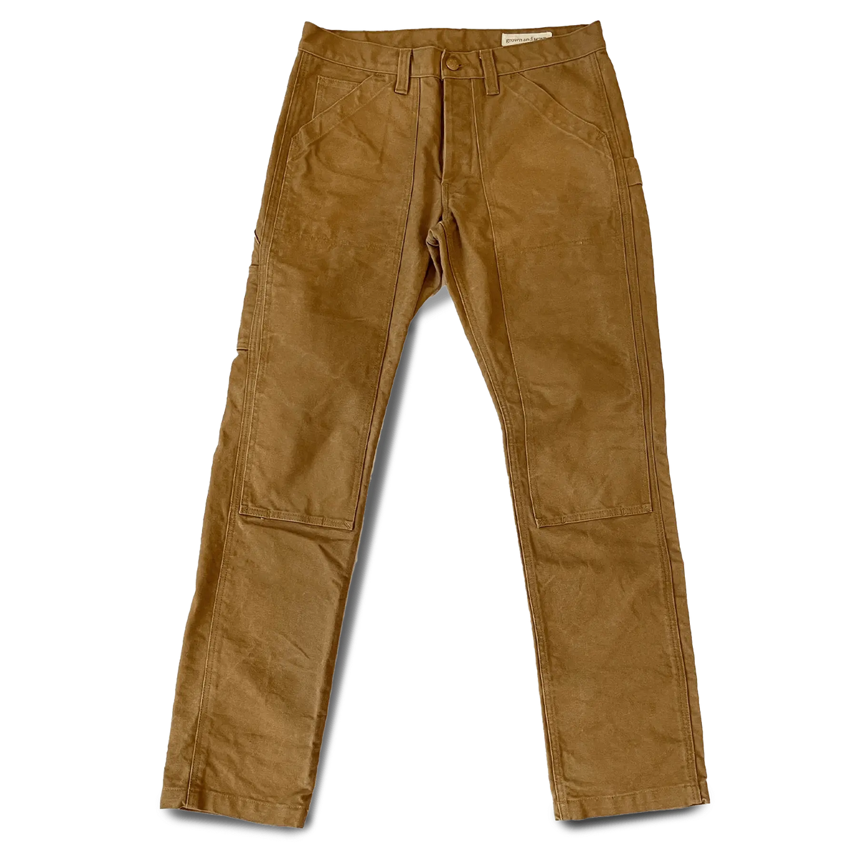 (2ND) Union (Double Knee) Work Pant - Camel - grown&sewn