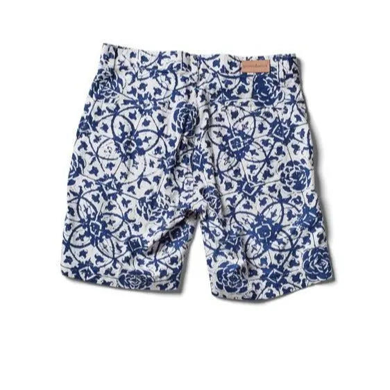 Hampton Classic Short - Batik Floral - grown&sewn