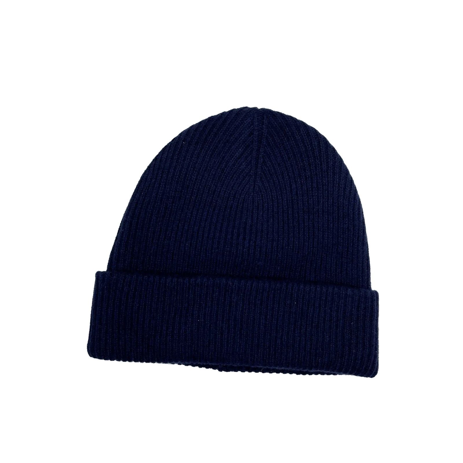 Merino Wool / Cashmere Beanie - Navy - grown&sewn