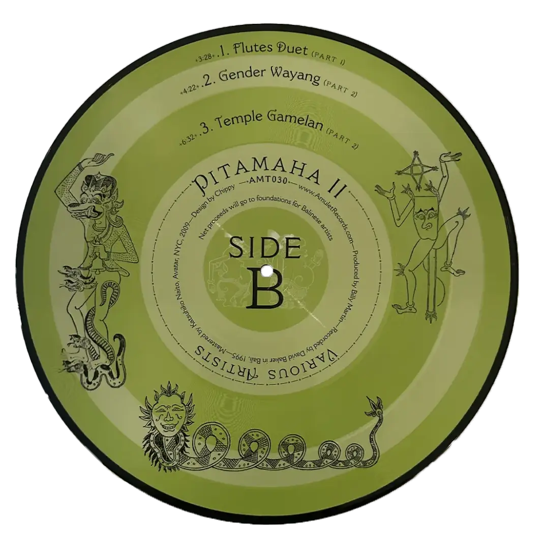 Various Artists - 'Pitamaha II' Vinyl Record picture disc - grown&sewn